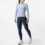 Maglia donna maniche lunghe Castelli Espresso Thermal 2 - Azzurro Castelli
