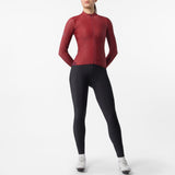 Maillot femme manches longues Castelli Espresso Thermal 2 - Rouge