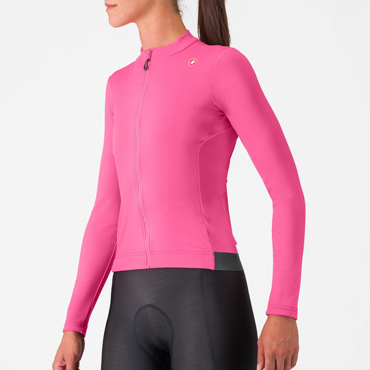 Castelli Espresso Thermal women long-sleeved jersey - Violet