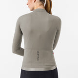 Maglia donna maniche lunghe Castelli Thermowoven - Beige Castelli