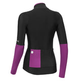 Maillot femme manches longues Dotout Omnia - Noir violet