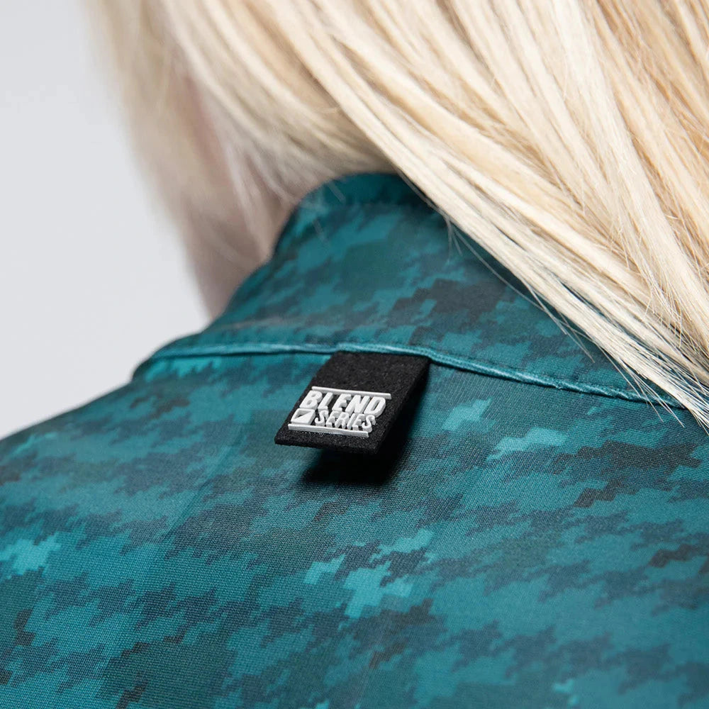 Maglia donna maniche lunghe Gobik Hyder Blend 2.0 Sunken - Verde Gobik