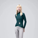 Maglia donna maniche lunghe Gobik Hyder Blend 2.0 Sunken - Verde Gobik