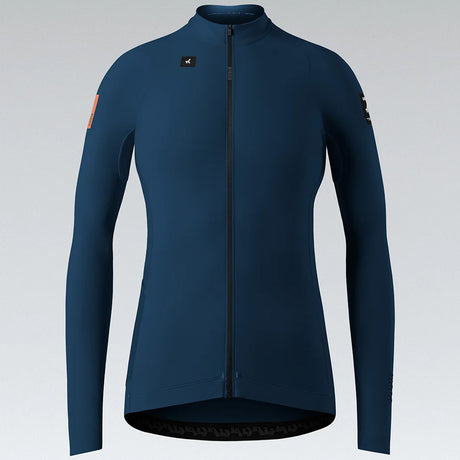 Maglia donna maniche lunghe Gobik Pacer Solid 2.0 Assault - Blu Gobik