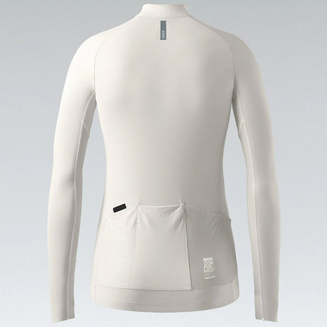 Maglia donna maniche lunghe Gobik Pacer Solid 2.0 Crepe - Beige Gobik