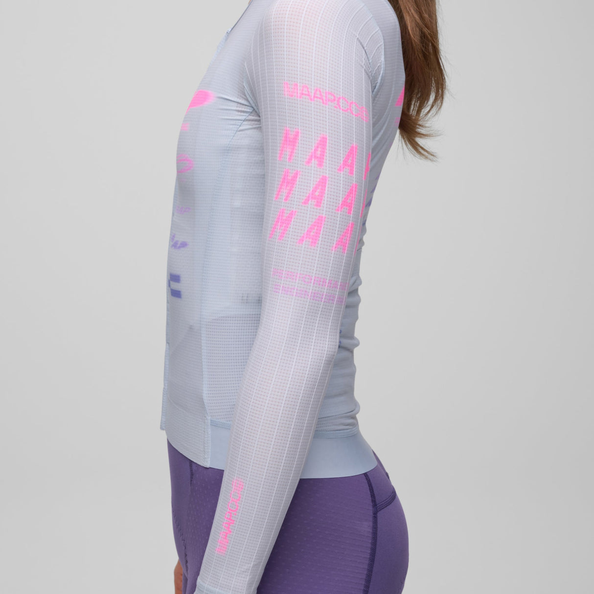 Maillot mujer manga larga Maap Beta Pro Aero - Azul claro