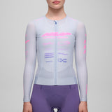 Maillot mujer manga larga Maap Beta Pro Aero - Azul claro