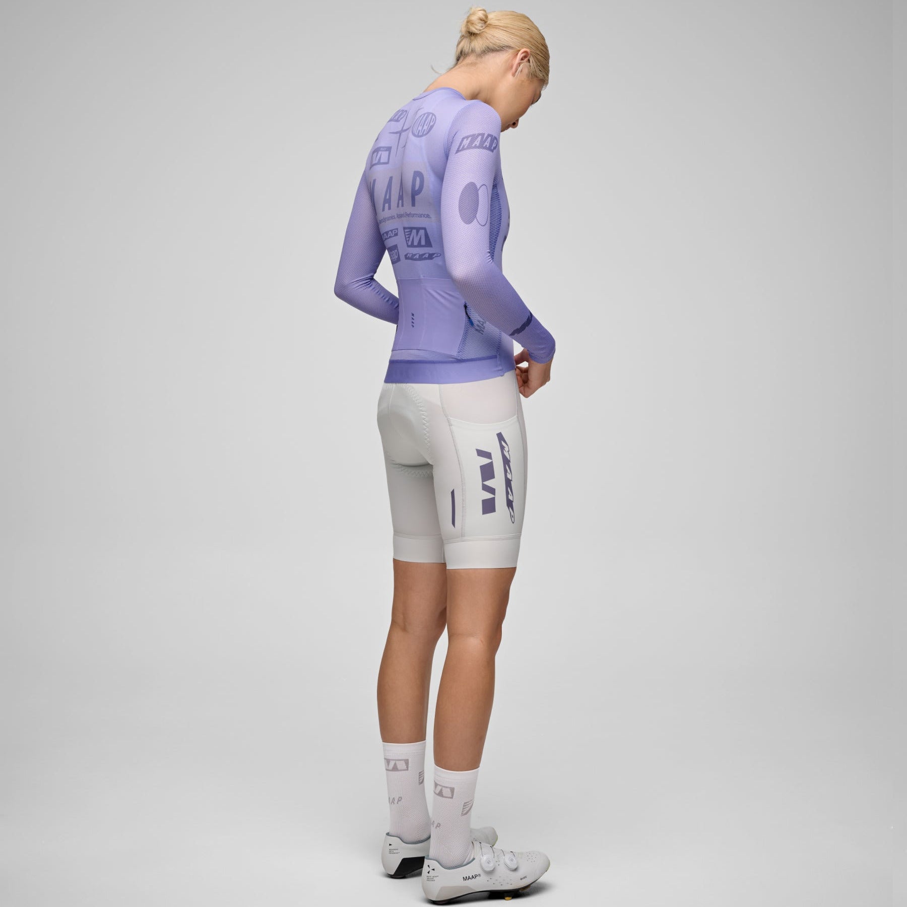 Maglia donna maniche lunghe Maap Drome Pro Air 3.0 - Viola Maap