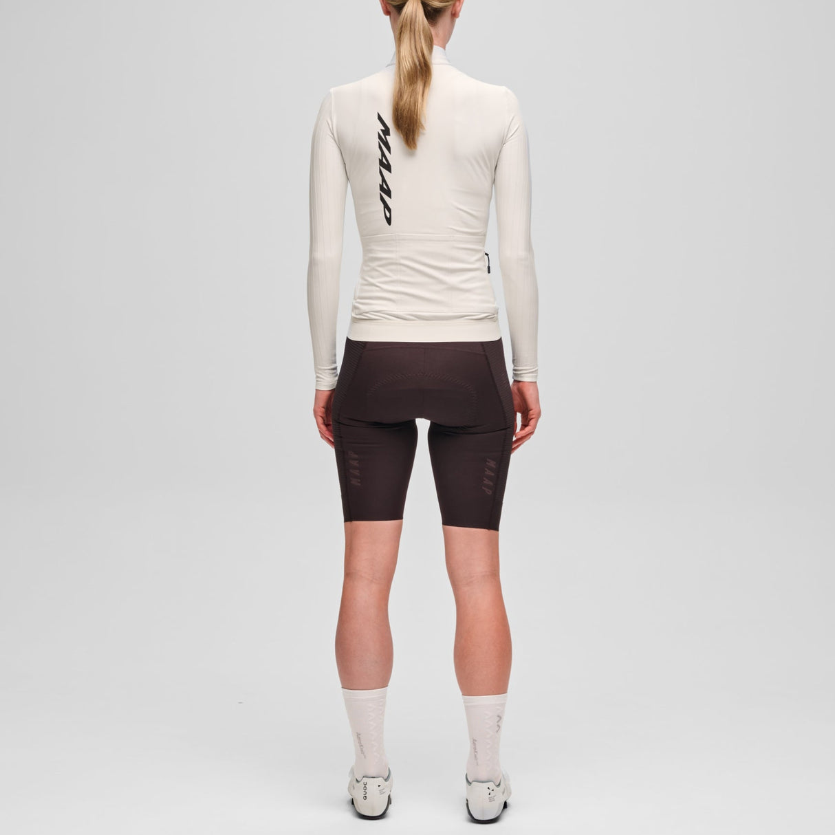 Maglia donna maniche lunghe Maap Pro Aero Thermal - Bianco Maap