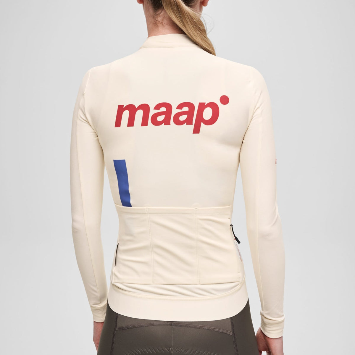 Maglia donna maniche lunghe Maap Thermal Training 2.0 - Cream Maap