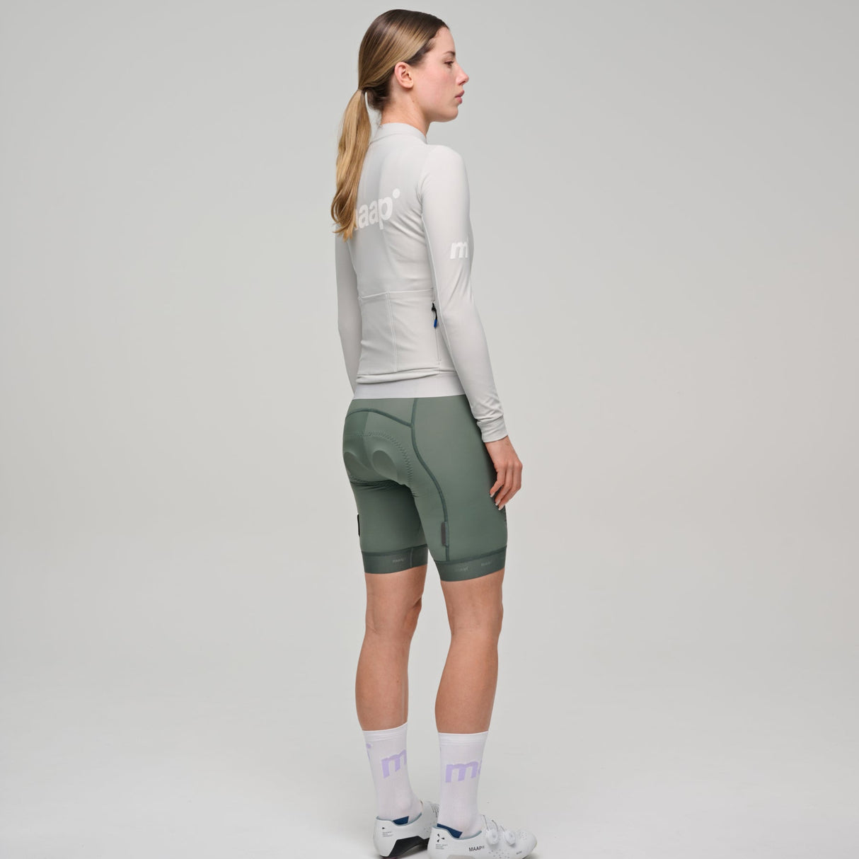 Maglia donna maniche lunghe Maap Training Thermal - Grigio Maap