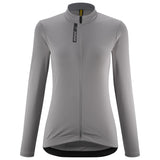 Maglia donna maniche lunghe Mavic Aksium Thermo - Grigio Mavic