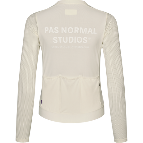 Maillot femme manches longues Pas Normal Studios Essential Light - Off White