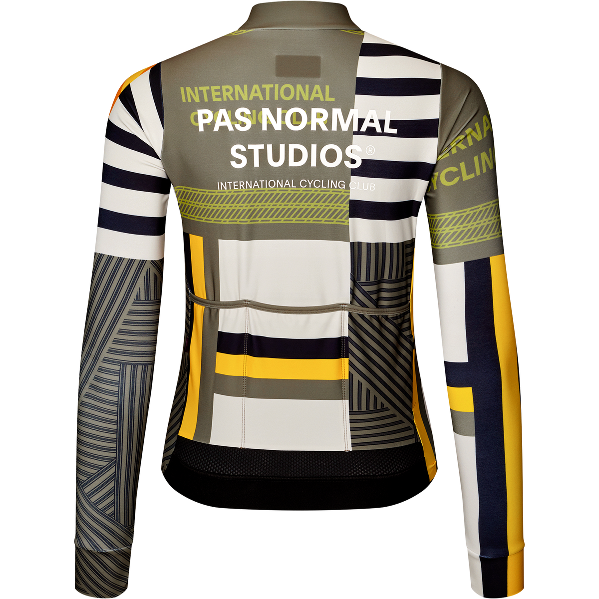 Maglia donna maniche lunghe Pas Normal Studios Mechanism AOP International - Sand Pas Normal Studios