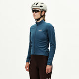 Maillot femme manches longues Pas Normal Studios Mechanism Thermal 2.0 - Denim Blue
