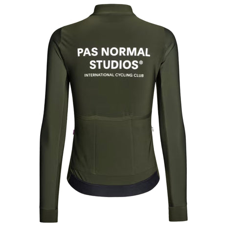 Maglia donna maniche lunghe Pas Normal Studios Mechanism Thermal - Verde scuro Pas Normal Studios