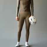 Maglia donna maniche lunghe Pas Normal Studios Mechanism Thermal - Marrone Pas Normal Studios