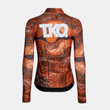 Maglia donna maniche lunghe Pas Normal Studios T.K.O. Mechanism - Rosso Pas Normal Studios