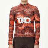 Maglia donna maniche lunghe Pas Normal Studios T.K.O. Mechanism - Rosso Pas Normal Studios