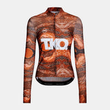 Maglia donna maniche lunghe Pas Normal Studios T.K.O. Mechanism - Rosso Pas Normal Studios