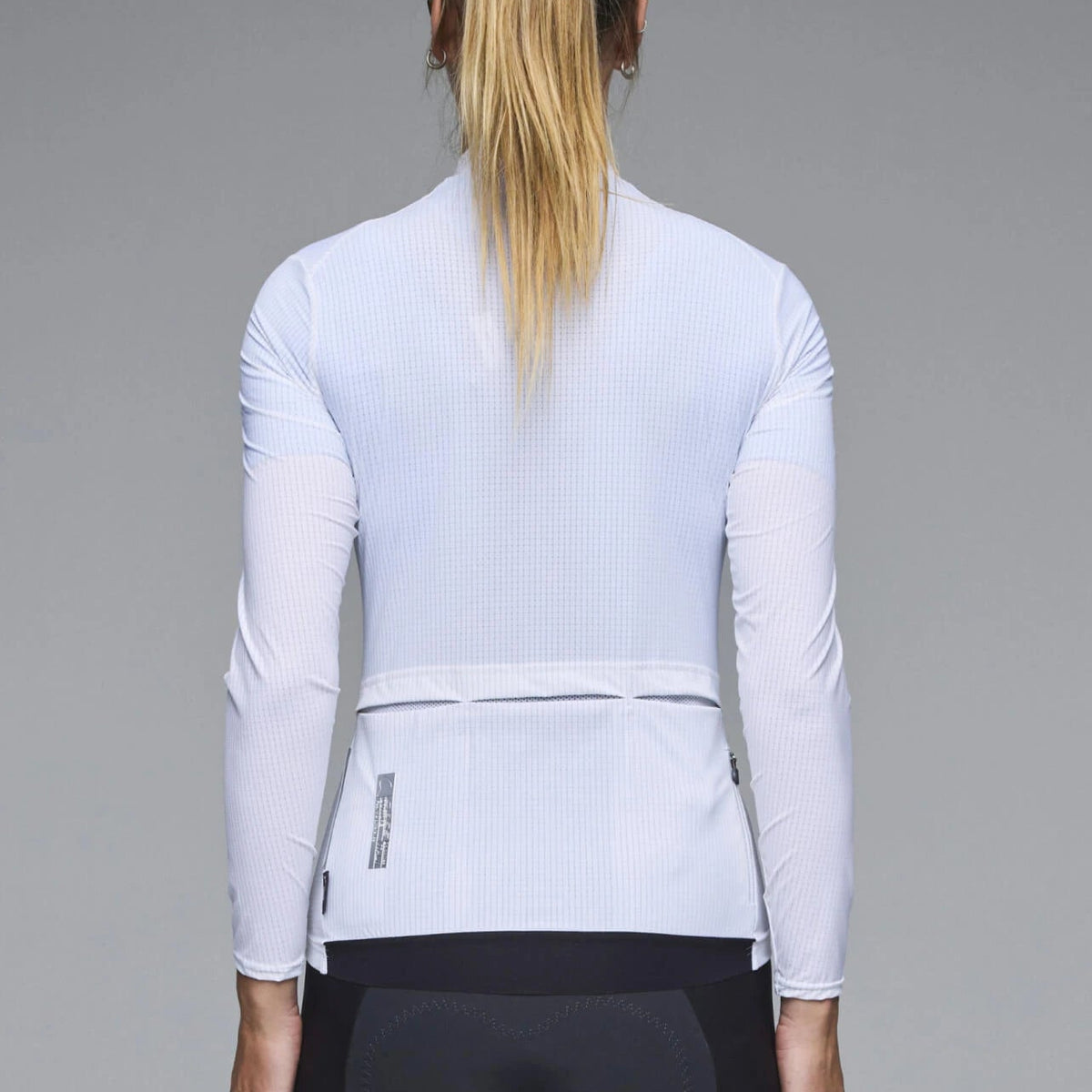 Maillot mujer de manga larga Q36.5 Dottore Pro - Blanco