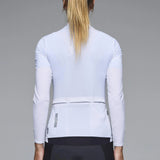 Maillot mujer de manga larga Q36.5 Dottore Pro - Blanco