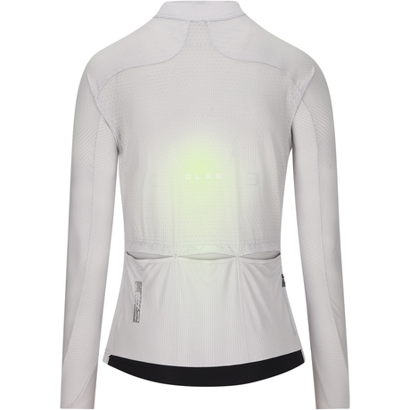 Jersey women’s long sleeve Q36.5 Gregarius Hybrid Light QLAB - Grey green