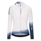Maglia donna maniche lunghe Q36.5 Gregarius Hybrid Collar Fade - Bianco