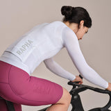 Maglia donna maniche lunghe Rapha Pro Team Lightweight 3 - Bianco Rapha