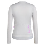 Maglia donna maniche lunghe Rapha Pro Team Lightweight 3 - Grigio chiaro Rapha