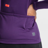 Sportful Classic Thermal women long sleeve jersey - Purple