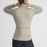 Maglia donna maniche lunghe Sportful Classic Thermal - Verde Sportful