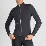 Maglia donna maniche lunghe Sportful Classic Thermal - Nero Sportful