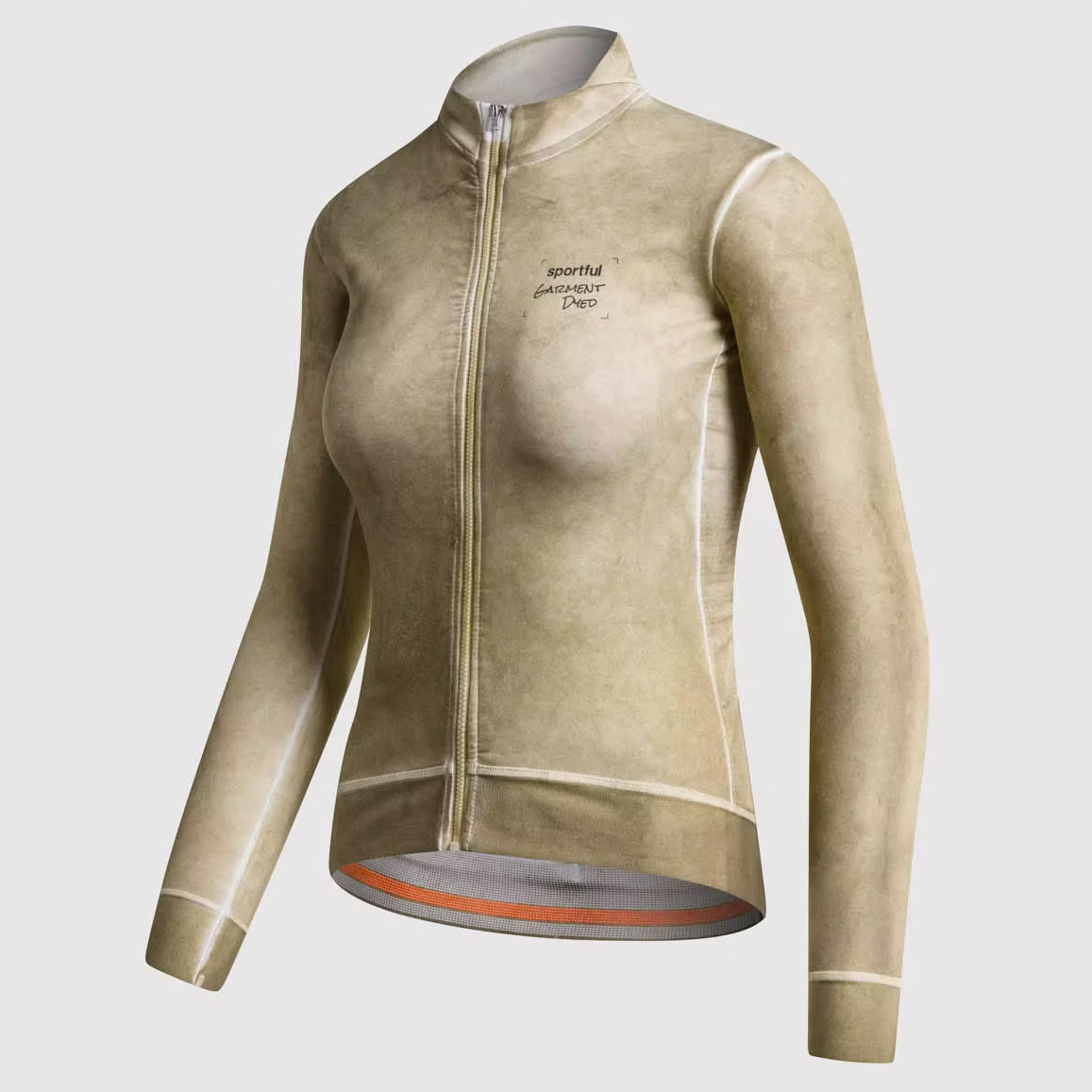 Sportful Dyed frau langarmtrikot - Guacamole