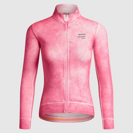 Maglia donna maniche lunghe Sportful Dyed - Hibiscus Sportful