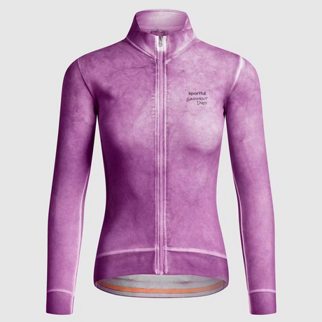 Maglia donna maniche lunghe Sportful Dyed - Prune Sportful