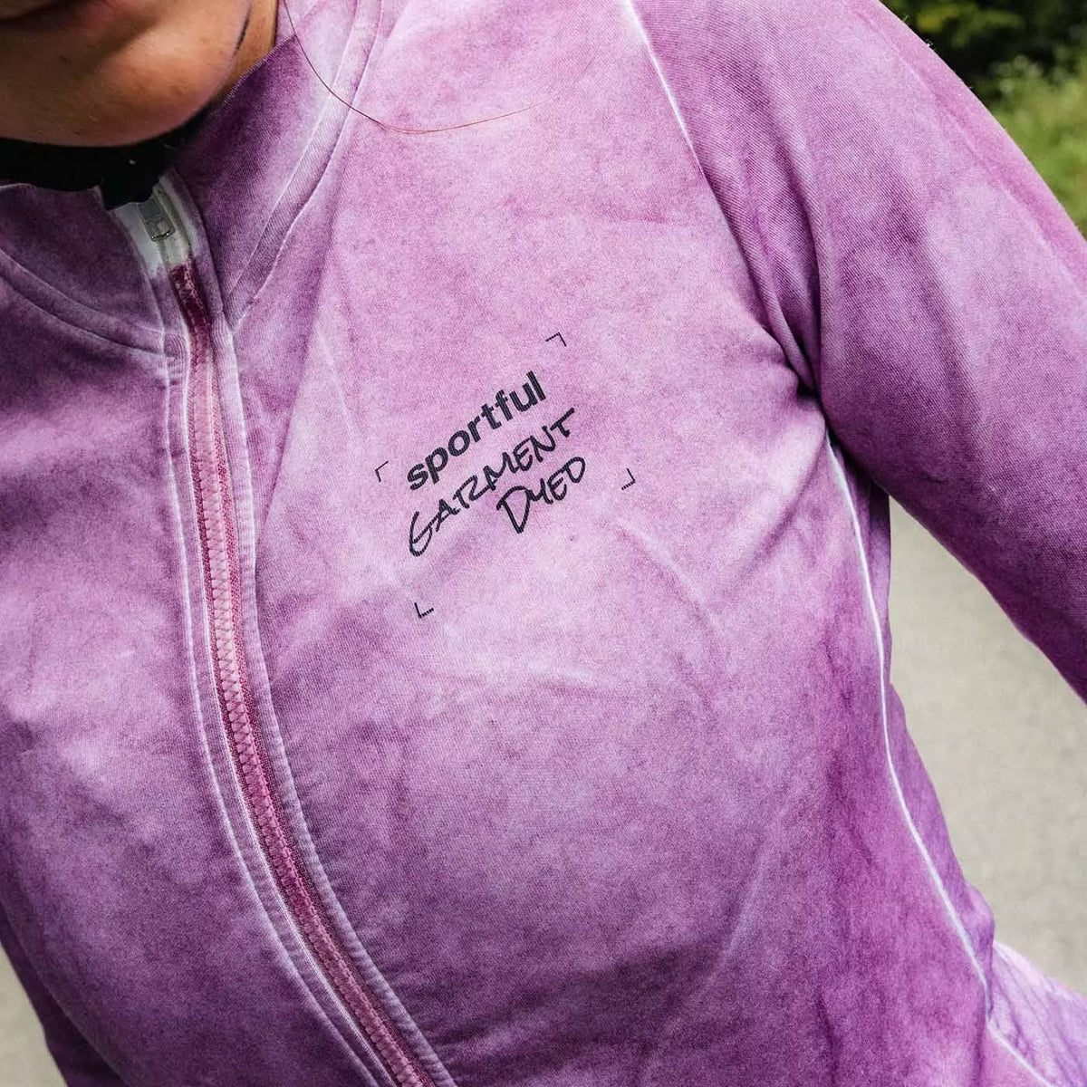 Sportful Dyed women long sleeve jersey - Prune