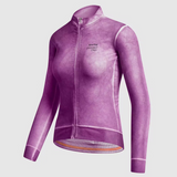 Sportful Dyed women long sleeve jersey - Prune