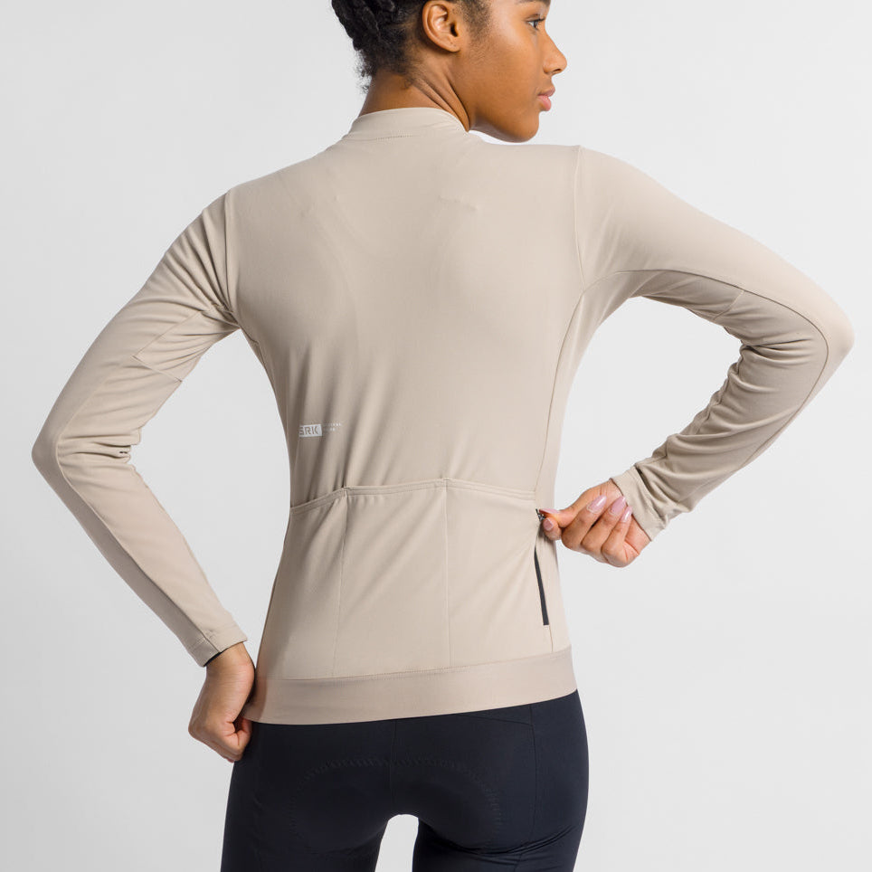 Sportful Srk 2 frau langarmtrikot - Beige