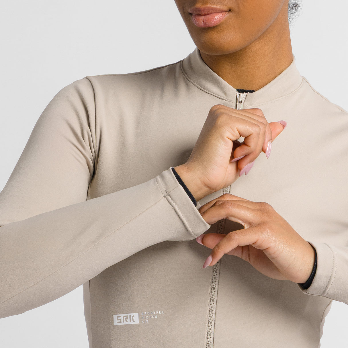 Sportful Srk 2 frau langarmtrikot - Beige