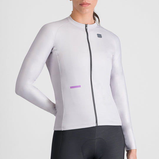 Maglia donna maniche lunghe Sportful Supernova - Grigio