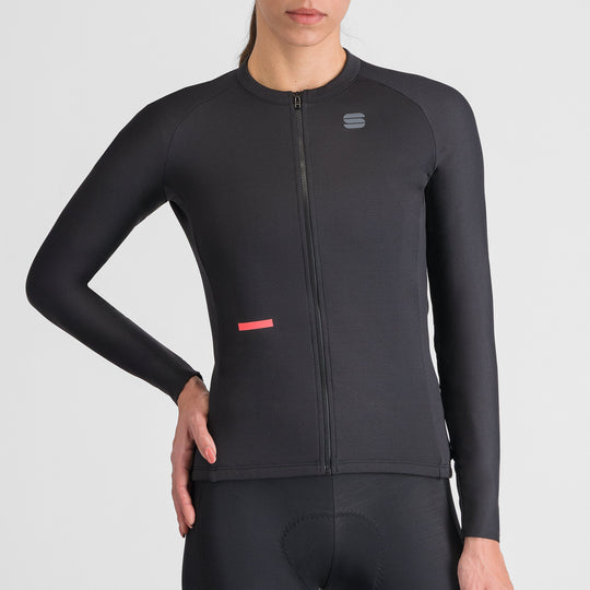 Maglia donna maniche lunghe Sportful Supernova - Nero