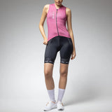 Ale Pragma Color Block 2.0 women sleeveless jersey - Light pink