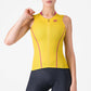 Castelli Anima Flow women sleeveless jersey - Yellow