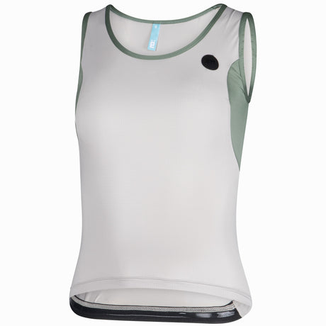 Maglia donna senza maniche Jëuf Train - Beige Jeuf