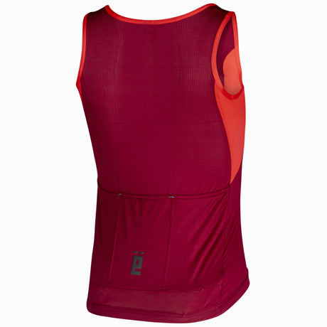 Maglia donna senza maniche Jëuf Train - Bordeaux Jeuf