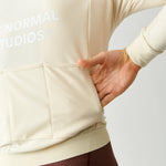 Pas Normal Studios Essential Langärmeliger Pullover - Weiß