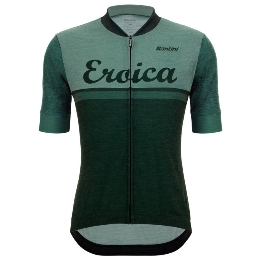 Maglia in lana Santini Eroica Valle - Verde Santini