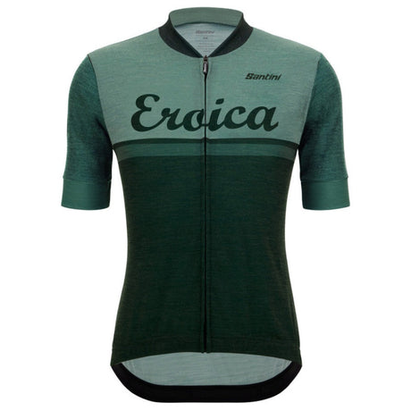 Maglia in lana Santini Eroica Valle - Verde Santini