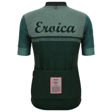 Maglia in lana Santini Eroica Valle - Verde Santini